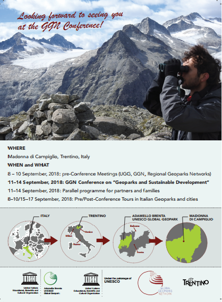 8th International Conference on UNESCO Global Geoparks 8-14/09/2018